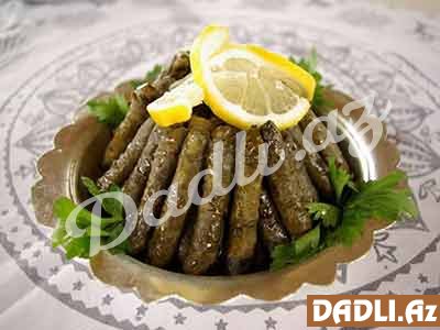 Yarpaq dolması yeni dadda