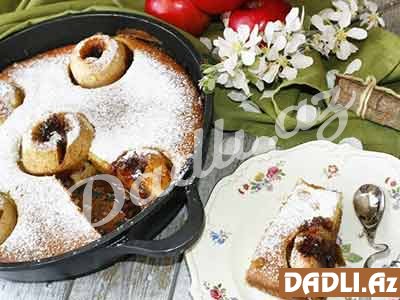 Almalı keks resepti