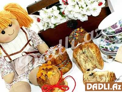 Pasxa çörəyi (kuliç) resepti