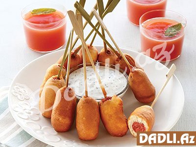 Sosis çubuqları resepti