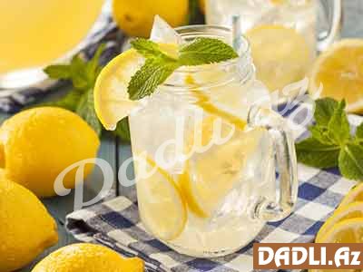 Limonlu su içmək məsləhətdir