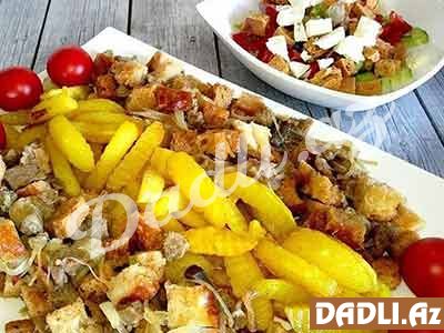 Suxarikli ət resepti