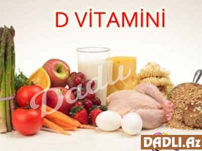 D vitamini hansı qidaların tərkibində olur?