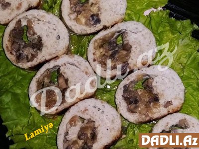 Toyuq ruleti resepti