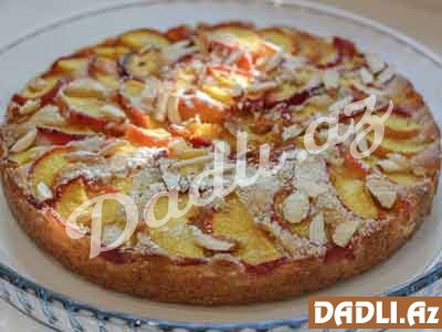 Sadə şaftalı piroqu resepti