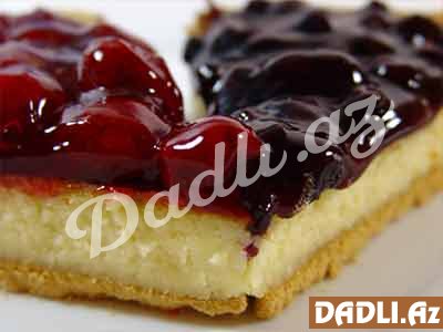 Tez hazırlanan meyvəli piroq resepti