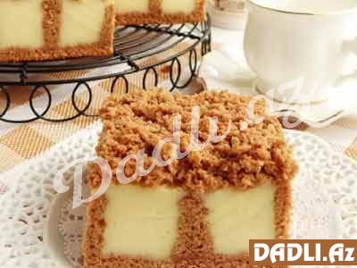 Vanilli pudinqli biskvit resepti