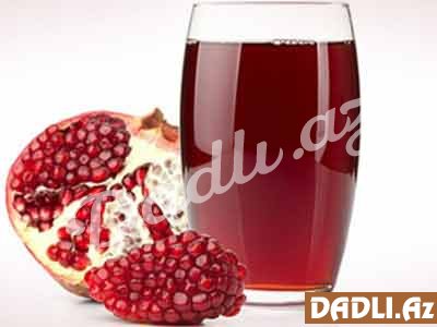 Nar şirəsini necə içmək lazımdır?