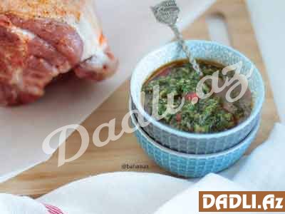 Chimichurri sousu resepti