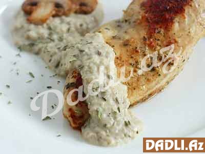 Göbələk sousu resepti