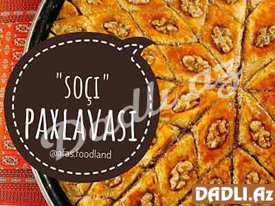 Soçi paxlavası resepti - Video resept