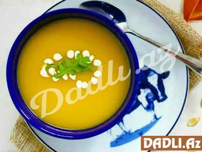 Balqabaq şorbası resepti