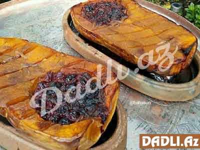 Albalılı balqabaq sobada resepti