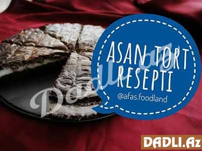 Sadə tort resepti - Video resept