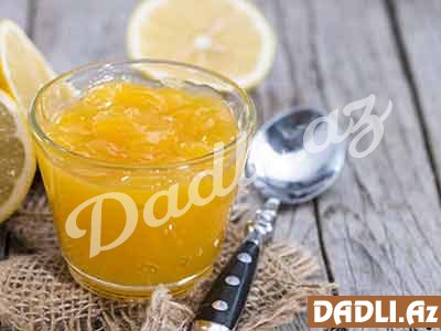 Limon mürəbbəsi resepti