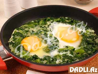 Ispanaqlı yumurta resepti