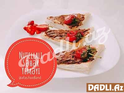 Çiyələkli şokolad yağlı səhər yeməyi resepti - Video resept