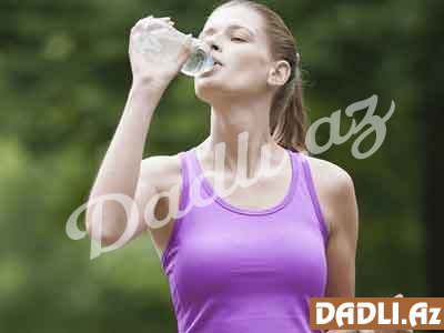 Səhər ac qarına su içmək arıqladır