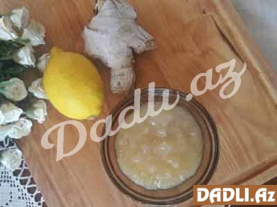 Limonlu, zəncəfilli marmelad resepti