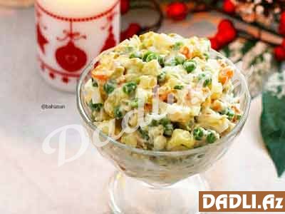 Krevetkalı Oliyve salatı resepti