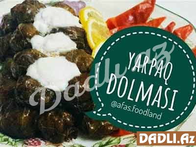 Yarpaq dolması resepti - Video resept