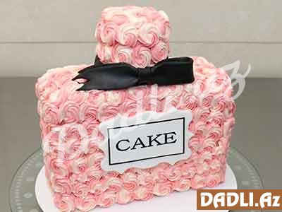 Ətir qabı tort bəzədilmə resepti - Video resept