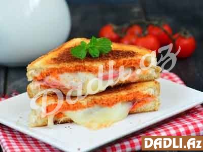 3 dəqiqədə dadlı tava tostu resepti - Video resept