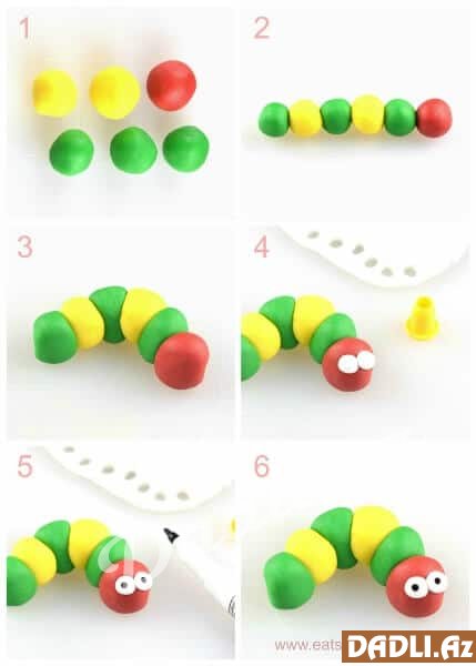 Şəkər xəmirindən sevimli canlılar hazırlamaq - FOTO RESEPT