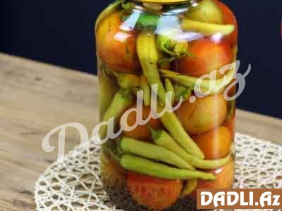 Pomidor bibər turşusu resepti - Video resept
