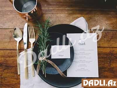 Özəl günləriniz üçün süfrə bəzəmə məsləhətləri
