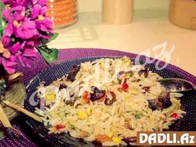 Tərəvəzli plov resepti - Video resept
