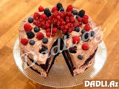 Meşə meyvəli ana tortu resepti - Video resept