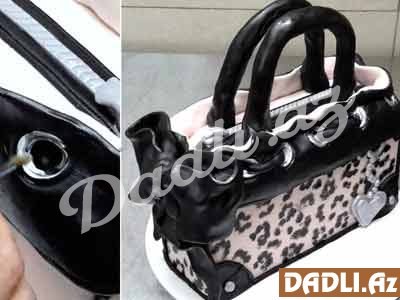 Leopard çanta tort bəzədilmə resepti - Video resept