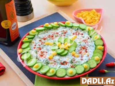 Qatıqlı semizotu salatı resepti - Video resept