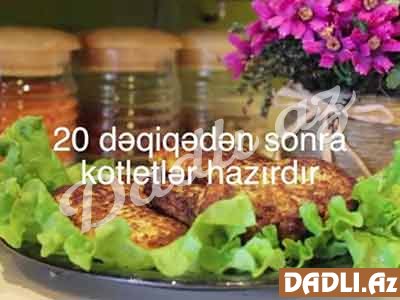 Toyuq kotleti resepti - Video resept