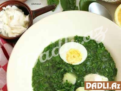 Yaşıl şorba resepti