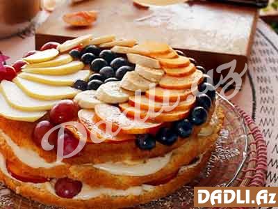 Meyvəli paşa tortu resepti - Video resept