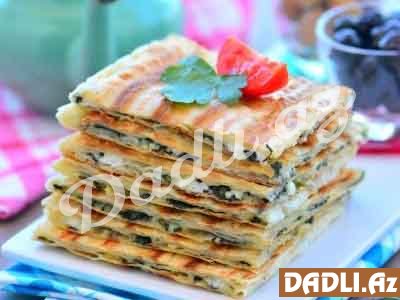 Tosterdə ispanaqlı gözləmə resepti - Video resept