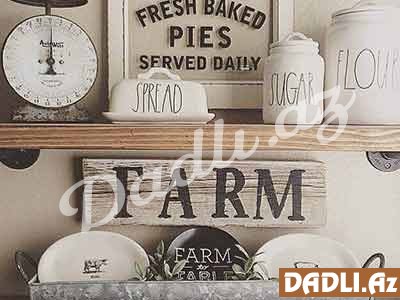 Mətbəx dekorasiyası qədim əşyalar (1. hissə)