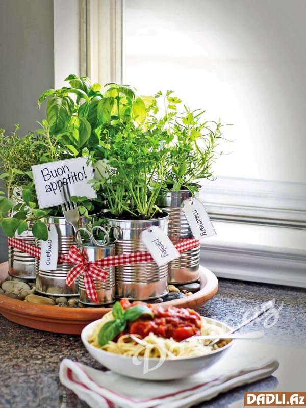 Mətbəx dekorasiyası qədim əşyalar (1. hissə)