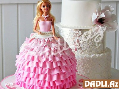 Barbi (kukla) tort dizaynları - FOTO İZAH