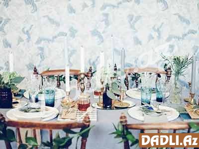 Ziyafət masası necə bəzədilməli?
