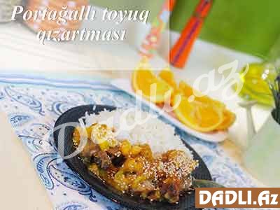 Portağallı toyuq qızartması resepti - Video resept