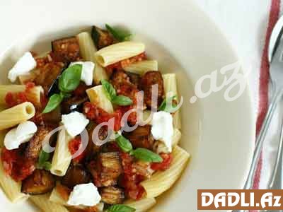 Badımcanlı pasta resepti