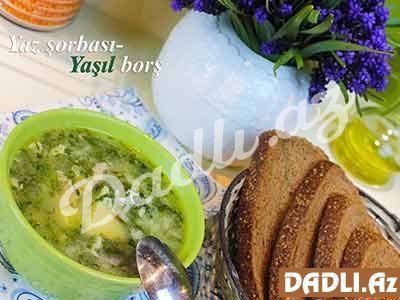 Yaşıl borş resepti - Video resept