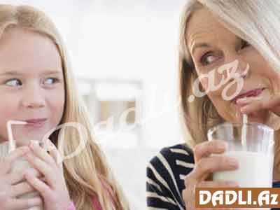 Böyüklərə süd içmək olar?