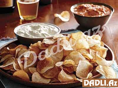 Ev şəraitində kartof çipsi resepti