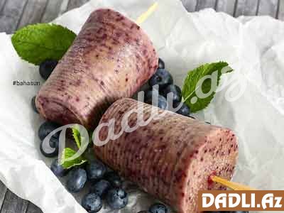 Qaragiləli dondurma resepti