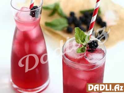 Böyürtkən kompotu resepti