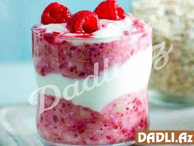 Meyvəli yoqurt resepti